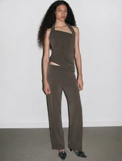 Hot no 1093 / Alexia Cupro|Trousers