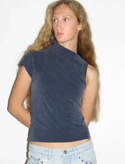 Best Sale no 1095 / Elvira Cupro|Tops