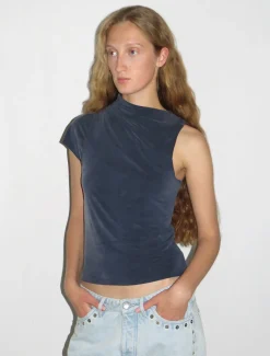 Best Sale no 1095 / Elvira Cupro|Tops