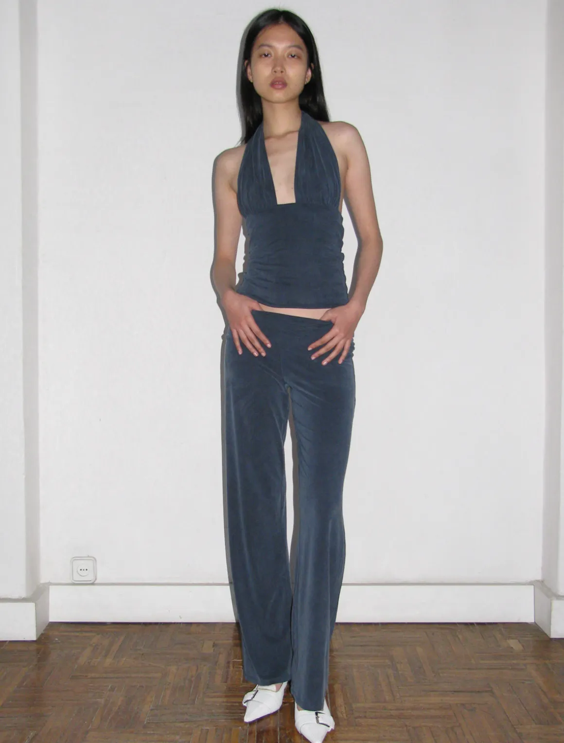 Flash Sale no 1883 / Octubre Cupro|Trousers