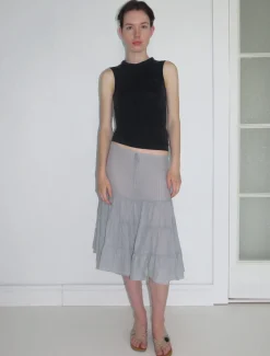 Outlet no 2126 / Taro Cupro|Tops